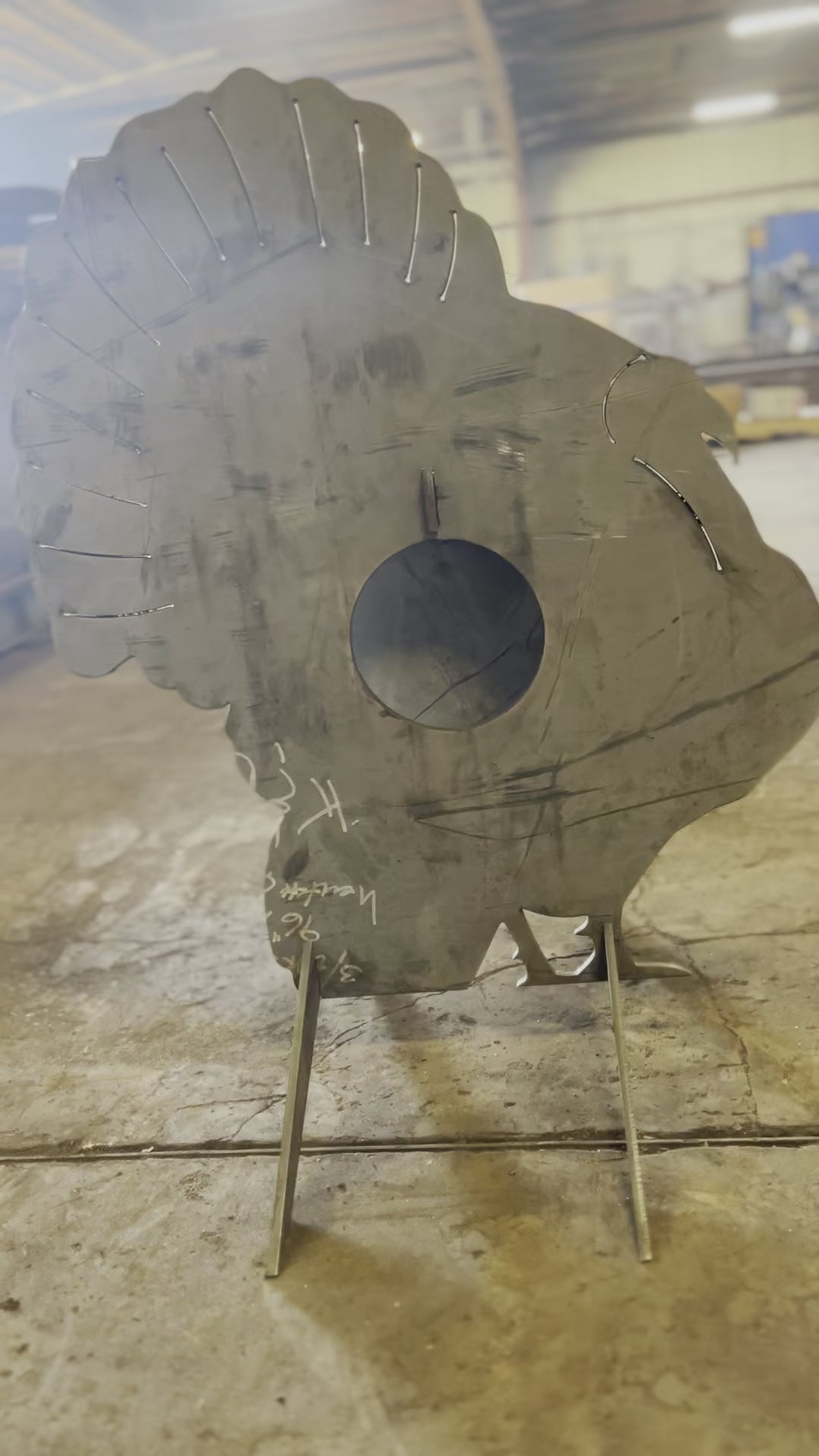 Load and play video in Gallery viewer, Life Size Turkey Target - AR500