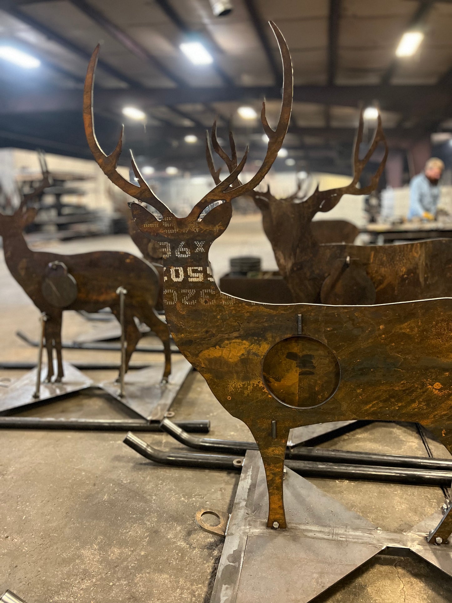 Life Size Axis Deer Target - AR500